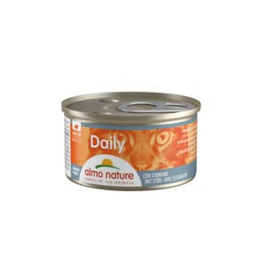 Almo Almo Nature Daily Mousse 成貓罐頭 慕絲主食系列 鱘龍魚 85g 85g  正面圖