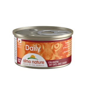 Almo Almo Nature Daily Mousse 成貓罐頭 慕絲主食系列 鴨肉 85g 85g 正面圖
