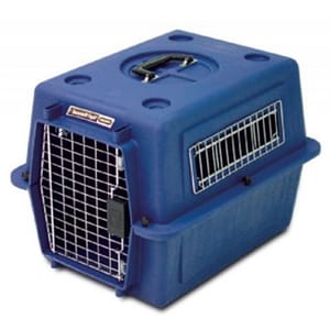 美國Petmate 美國Petmate 健力時款運輸飛機籠 細碼 深藍色   正面圖