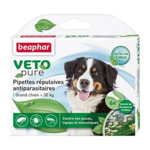 beaphar beaphar VETO pure 大型犬用回歸自然滴劑  犬用 正面圖