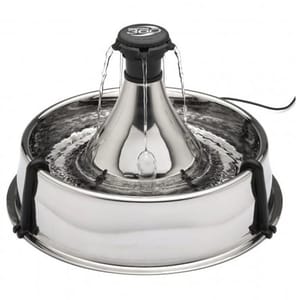 美國DRINKWELL 美國DRINKWELL 寵物噴泉 360不銹鋼 3.8L 8L 貓犬用 正面圖