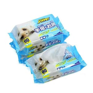 日本JOYPET 日本JOYPET 狗狗清潔無香料非酒精 濕紙巾 1包入 1包  正面圖