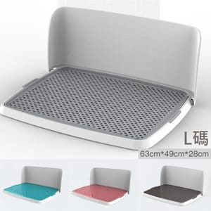 PETBEST PETBEST 狗狗專用 高身防噴狗廁所 L碼 正面圖