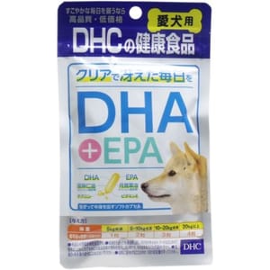 DHC DHC 日本製 狗狗配方 DHA＋EPA 60粒 60粒  正面圖