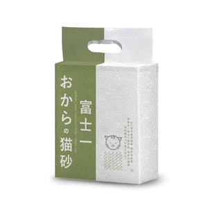 富士一 富士一 天然極簡日常 3.0 豆腐貓砂 綠茶味 6L - 原裝行貨 6L  正面圖