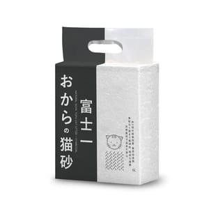 富士一 富士一 天然極簡日常 3.0 豆腐貓砂 活性碳 6L - 原裝行貨 6L  正面圖