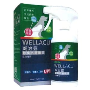 WELLACU WELLACU 威治靈 寵物消毒劑 490ml 490ml 正面圖