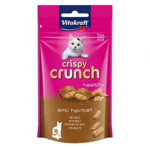 Vitakraft Vitakraft 去毛球夾心脆粒 麥芽 anti hairball WITH MALT 60g 60g 正面圖
