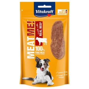 Vitakraft Vitakraft MEAT ME系列 低脂肉片 牛肉  60g 60g  正面圖