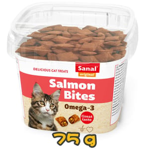 Sanal Sanal 貓零食 美毛纖體香脆 75g 75g 正面圖