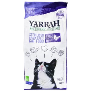 Yarrah Yarrah 貓糧 有機防炎 雞+魚 700g 700g  正面圖