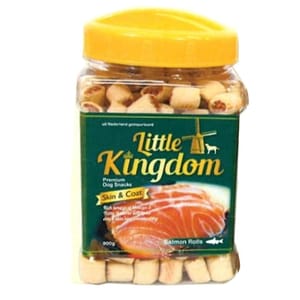 Little Little Kingdom 狗零食 三文魚卷 900g 900g  正面圖
