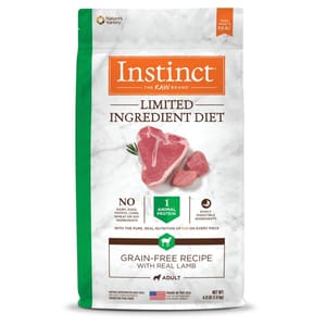 Instinct Instinct 狗糧 無穀物單一蛋白系列 羊肉 20lb 20lb  正面圖