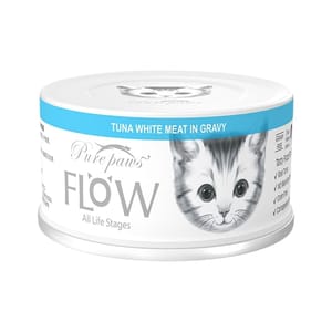 Pure Pure paws 高湯貓罐頭 吞拿魚 80g 80g 正面圖