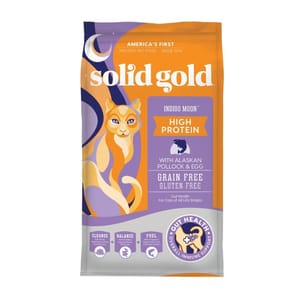 Solid Solid Gold 素力高 貓糧 無穀物抗敏全貓鱈魚 3lb 3lb 正面圖