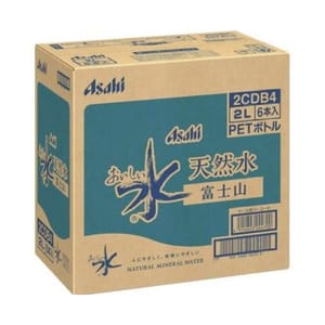 日本Asahi 日本Asahi 富士山之天然水 2L 6支裝 - 清貨優惠 2L 正面圖