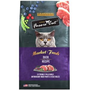 Fussie Fussie Cat 貓糧 Market Fresh 純天然貓糧 鴨肉配方 3.5lb 5lb  正面圖