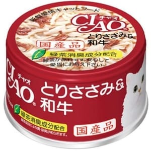 CIAO CIAO 貓罐頭 特選滋味和牛味 80g 80g  正面圖