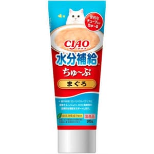 CIAO CIAO 日本貓零食 貓用營養膏 水分補給營養膏 金槍魚味 80g 80g 貓用 正面圖