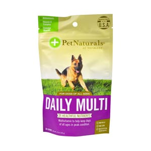Pet Pet Naturals 功能小食 Daily Multi For Dogs of All Ages 狗狗每日多元營養片 30片 正面圖