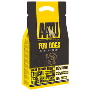 AATU AATU 狗糧 無穀物單一蛋白系列 放養火雞肉配方 5kg 5kg  正面圖