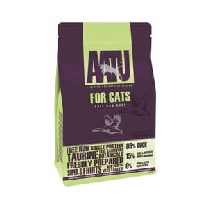 AATU AATU 貓糧 無穀物單一蛋白系列 放養鴨肉配方 1kg 1kg  正面圖