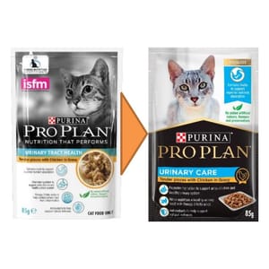 PURINA PURINA PROPLAN 冠能 貓濕糧 成貓泌尿健康配方 醬汁雞肉 85g 85g  正面圖