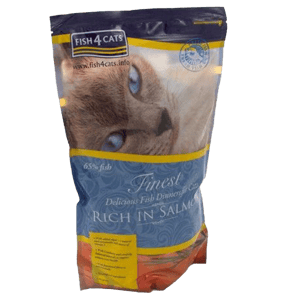 Fish4Cats Fish4Cats 全貓糧 無麩質低敏配方 三文魚 1.5kg 5kg 正面圖