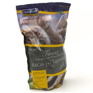 Fish4Cats Fish4Cats 全貓糧 無麩質低敏配方 沙甸魚 1.5kg 5kg  正面圖