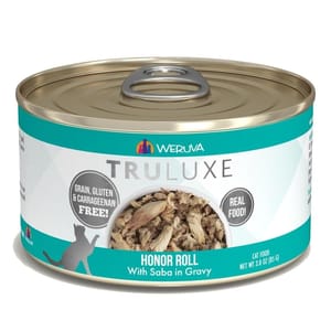 WeRuVa WeRuVa 貓罐頭 主食罐 尊貴系列 野生鯖魚+魚湯 85g 85g  正面圖