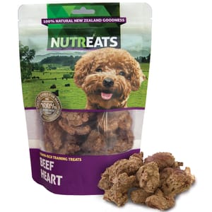Nutreats Nutreats 狗小食 紐西蘭凍乾牛心 50g 50g  正面圖