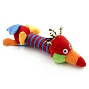 Billipets Billipets 狗玩具 長粗綿繩發聲玩具 渡渡鳥 30cm 正面圖