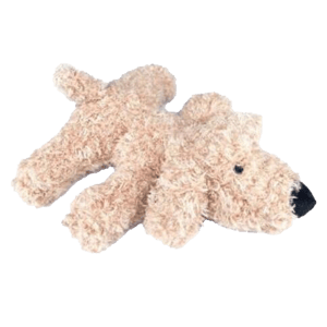 Billipets Billipets 狗玩具 超軟發聲毛毛狗 米色 正面圖