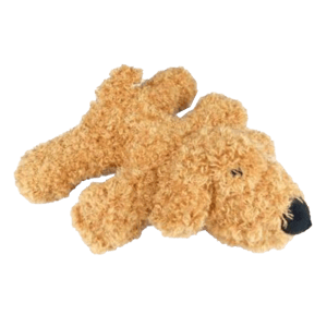 Billipets Billipets 狗玩具 超軟發聲毛毛狗 深啡   正面圖