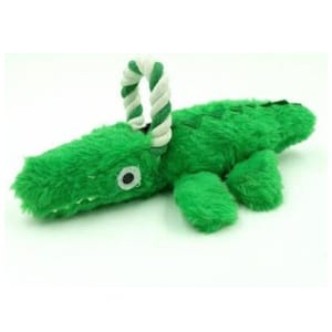 Billipets Billipets 狗玩具 粗綿繩玩具 鱷魚 20cm   正面圖