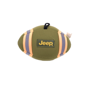 Billipets Billipets 狗玩具 Jeep帆布系列 欖球 15cm 正面圖