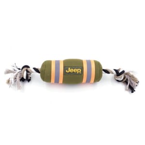 Billipets Billipets 狗玩具 Jeep帆布系列 粗綿繩圓柱 12cm 正面圖