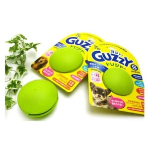 GUZZY GUZZY 狗玩具 天然橡膠咀嚼玩具 細 Ø60mm x H40mm 正面圖