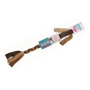 Kyoritsu Kyoritsu Shokai 狗玩具 絨能量繩 啡色 70cm 正面圖