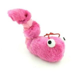Billipets Billipets 貓玩具 震震蟲 粉紅 15cm   正面圖