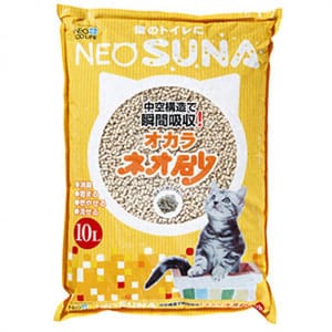 日本NEO 日本NEO SUNA大包裝通心 豆腐貓砂 10L 10L  正面圖