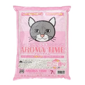 日本SANMATE 日本SANMATE Aroma Time 香薰 紙貓砂 7L 7L 正面圖