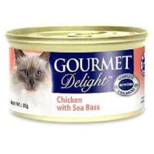 Gourmet Gourmet Delight - Chicken with Sea Bass 85g 85g  正面圖
