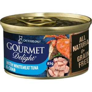 Gourmet Gourmet Delight - Whitemeat Tuna & Crab 85g 85g  正面圖