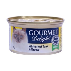 Gourmet Gourmet Delight - Whitemeat Tuna & Cheese 85g 85g  正面圖