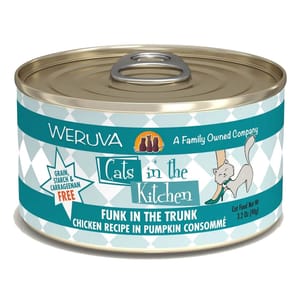 WeRuVa WeRuVa 貓罐頭 主食罐 雞及南瓜 90g 90g  正面圖