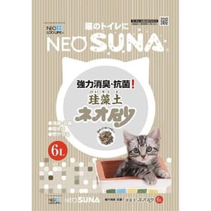 日本NEO 日本NEO SUNA珪藻沙木砂 6L  TBS 6L  正面圖
