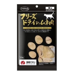 日本但馬高原 日本但馬高原 貓小食 凍乾雞胸柳粒小食 30g 30g 正面圖