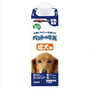 DoggyMan DoggyMan 日本狗零食 成犬用 牛乳牛奶 250ml 250ml 犬用 正面圖