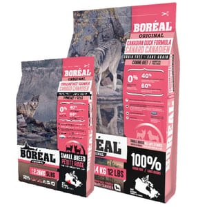 BOREAL BOREAL 小型犬糧 加拿大鴨鮮肉 5.44kg 44kg 正面圖